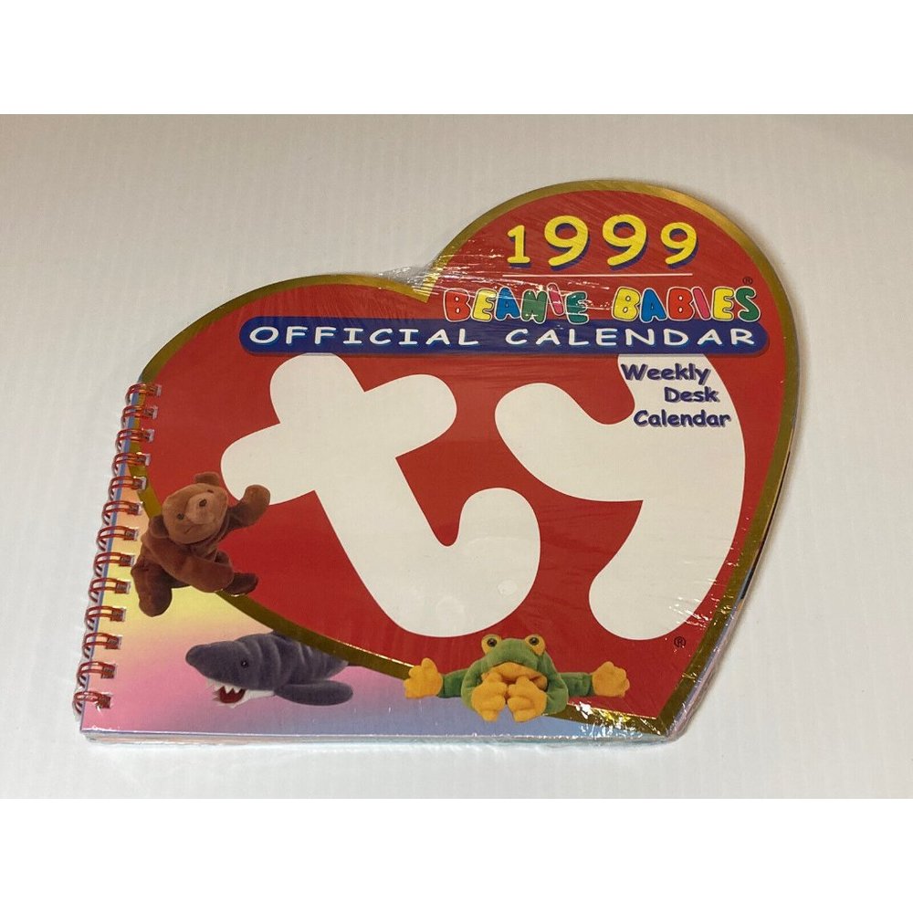 Ty Beanie Babies "1999 Official Calendar" SEALED